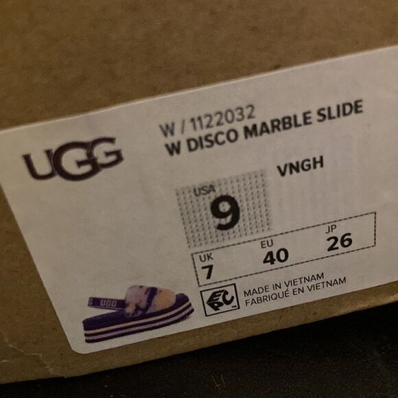 Ugg Disco Slides Marbled - Picture 3 of 6